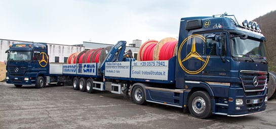 Tratos deliver freight
