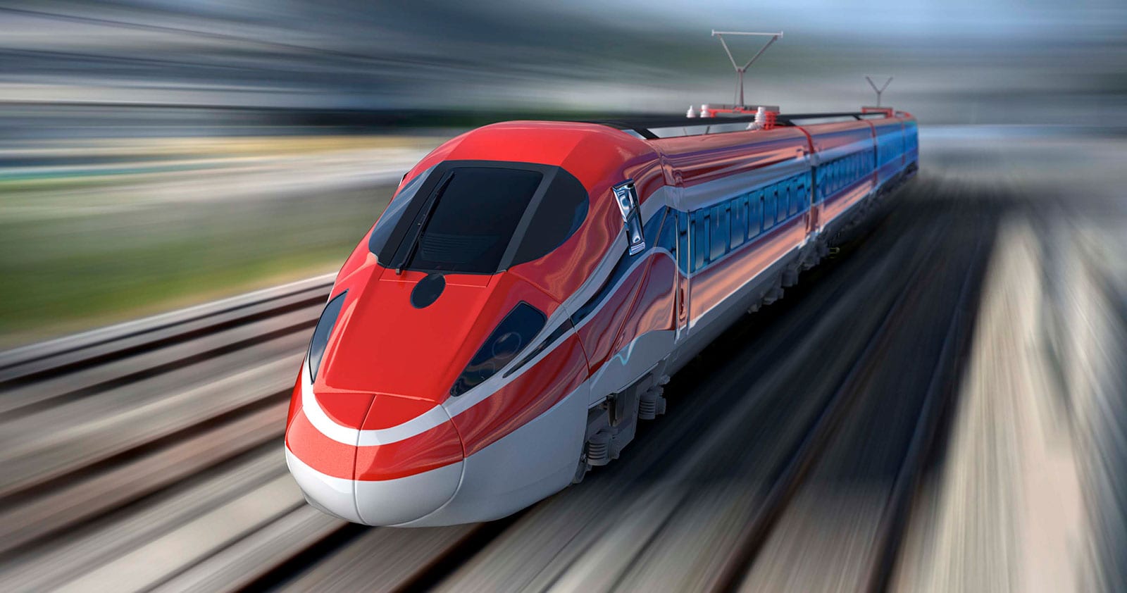 Freccia Rossa - high speed railways cables