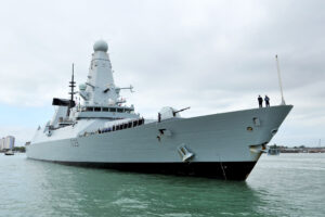 HMS Dauntless Frigate Type 45 - Tratos Military Cables for Defence
