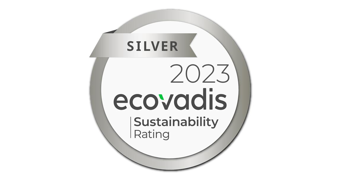 Ecovadis Sustainability Rating Award 2023 Tratos Certification
