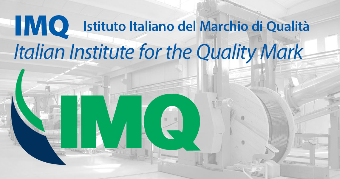 IMQ (Italian Institute for the Quality Mark), the Italian organisation specialising in product testing, certification, and quality assurance.