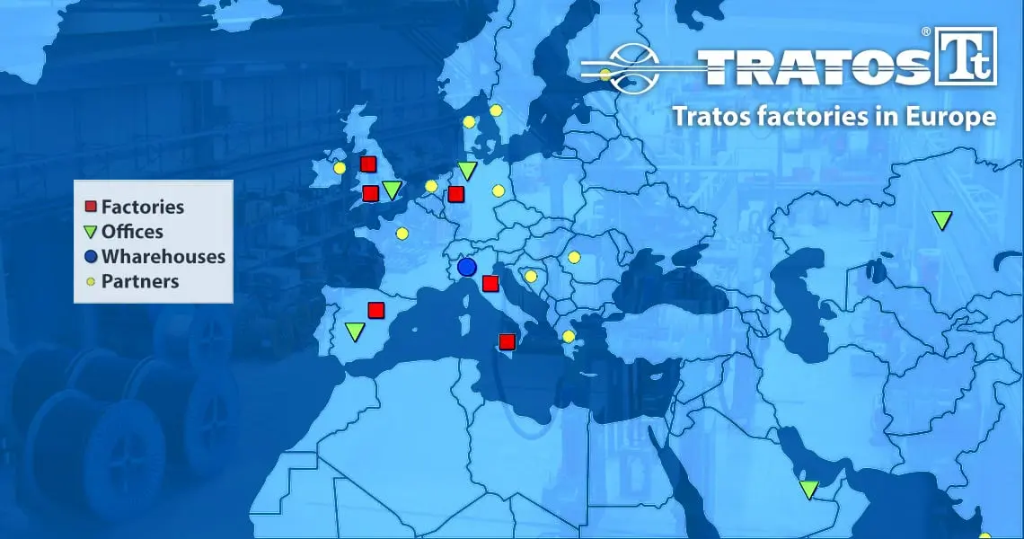 Tratos Facilities in the Europe - cable factory